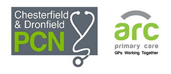 Chesterfield & Dronfield Primary Care Network logo and homepage link
