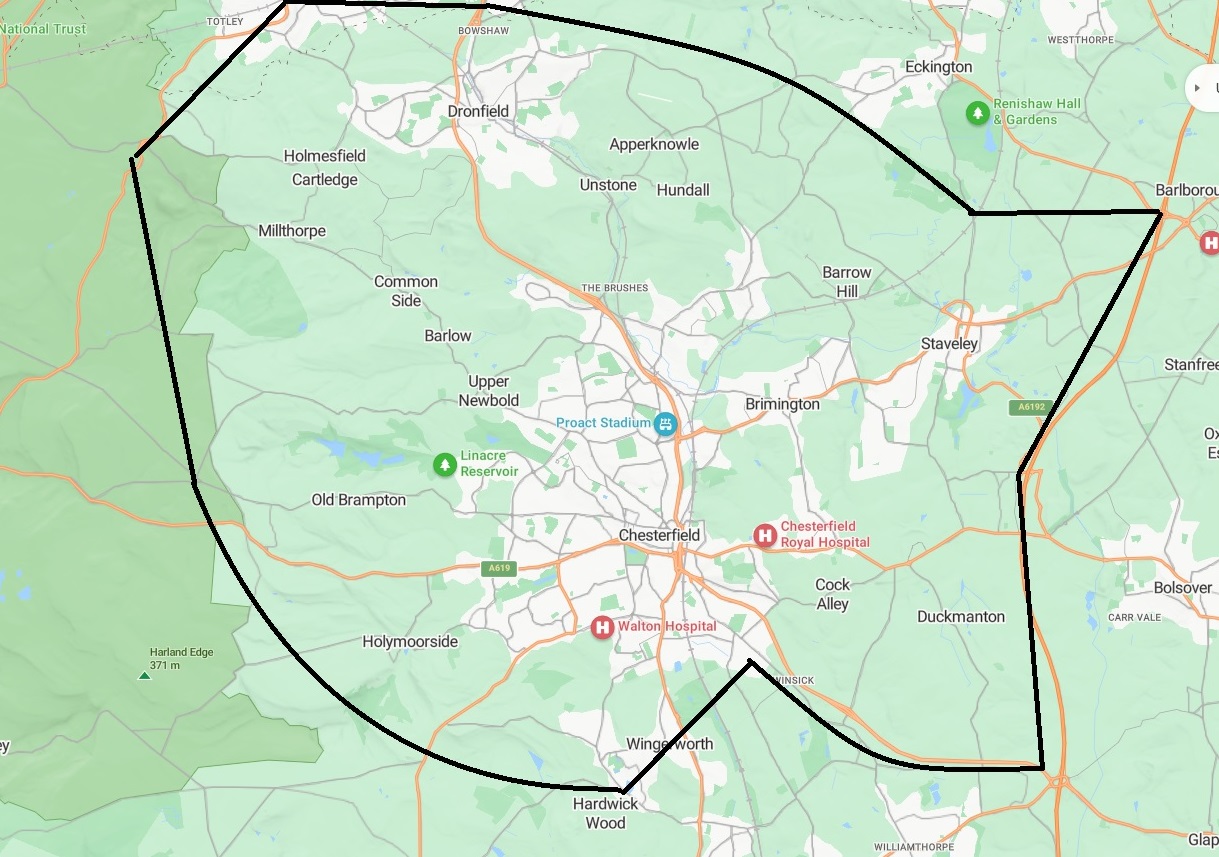 The area where the Ageing Well team works.